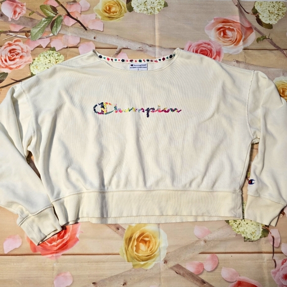 Champion cropped sweatshirt - Picture 2 of 7